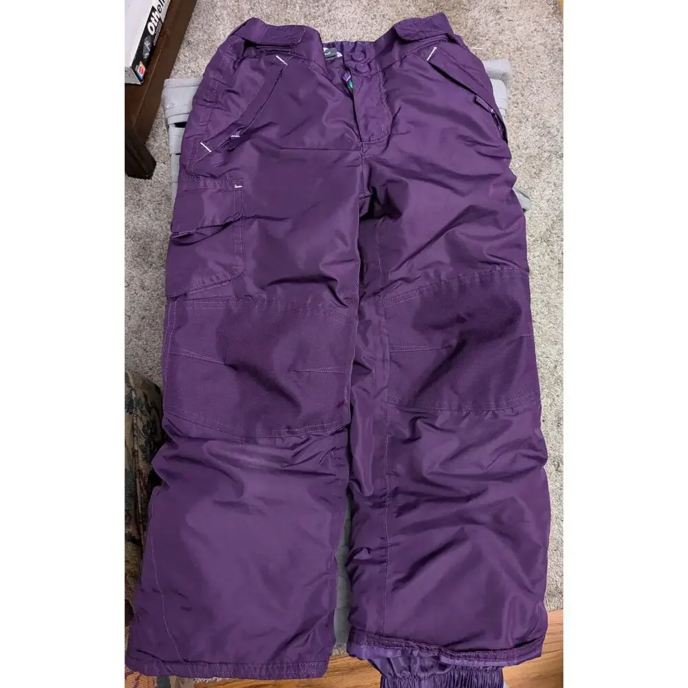 Champion Purple Snow Pants Size 6/6X EUC